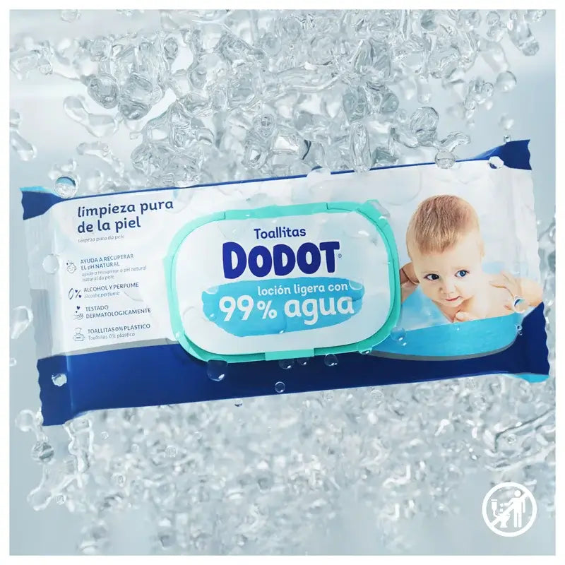 Dodot Wipes 99% Aqua, 15x60, 900 pcs.