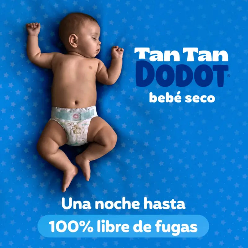 Dodot Baby Dry Taille 4 (9-14 Kg), 58 couches