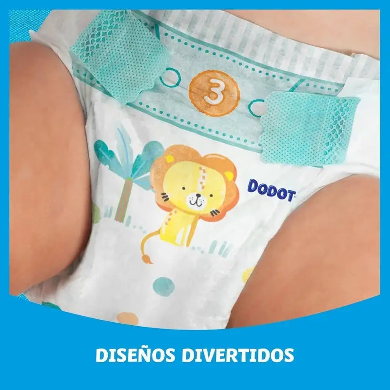 Dodot Baby Dry Taille 6, 13Kg-18Kg, 128 couches
