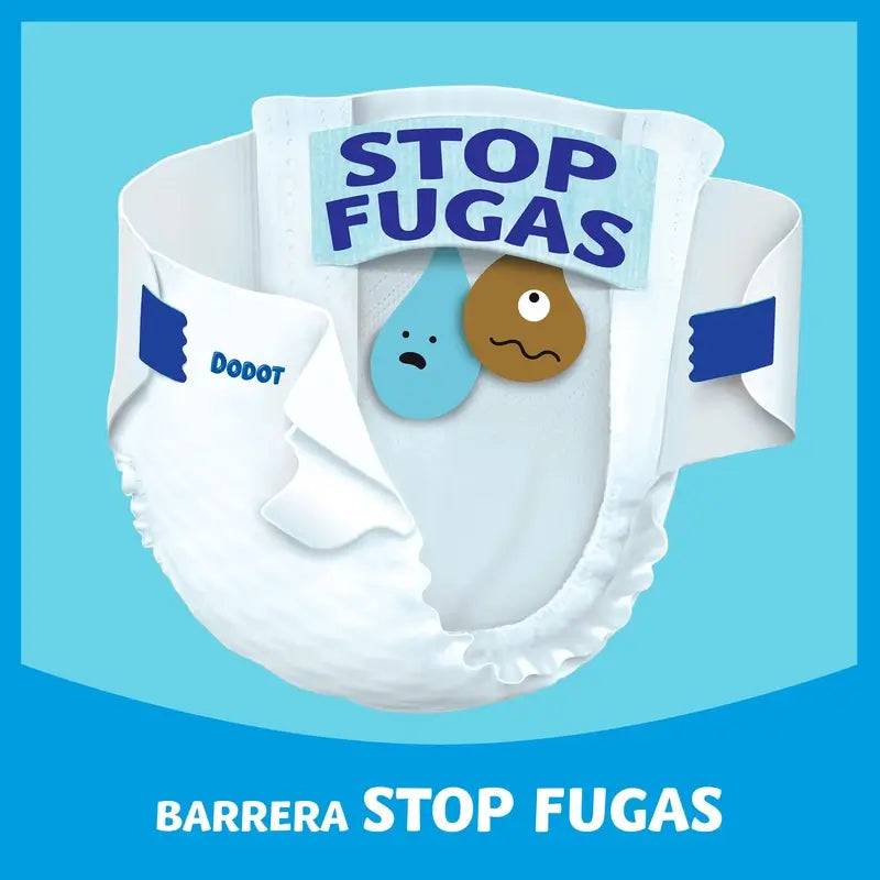 Dodot Baby Dry Taille 3 (6-10 kg), 62 couches