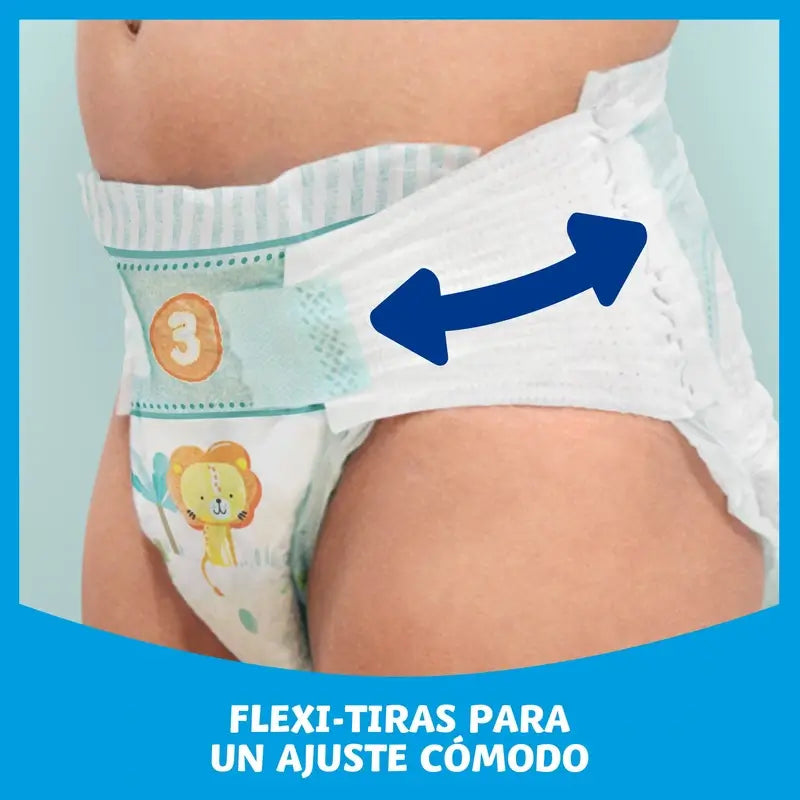 Dodot Baby Dry Taille 3 (6-10 kg), 62 couches