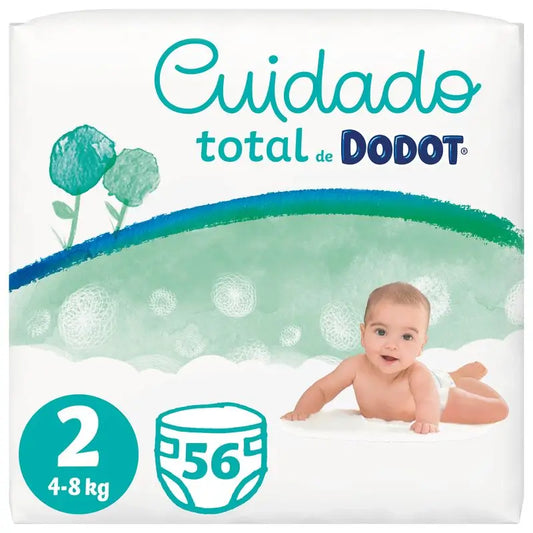 Dodot Total Care Nappy Size 2, 56 pcs.
