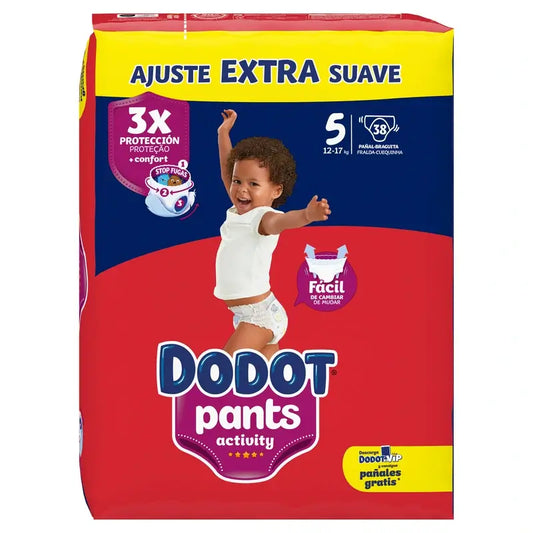 Dodot Pants Activity Nappy Size 5 , 38 units