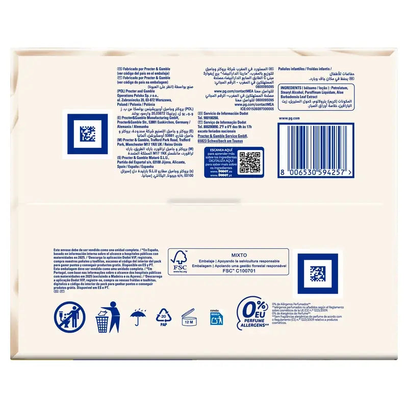 Dodot Sensitive Size 5, 66 nappies