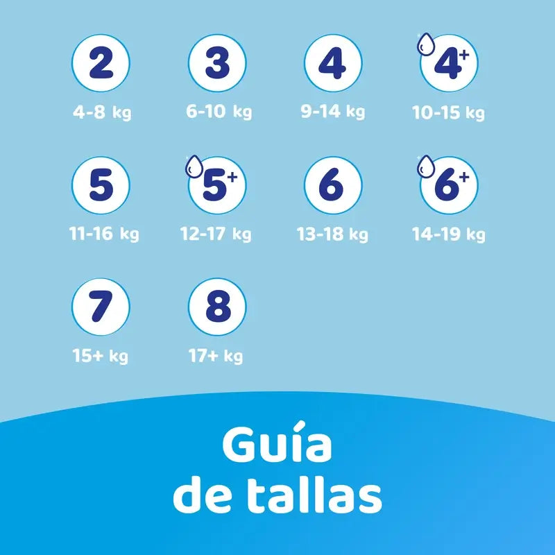 Dodot Baby Dry Taille 3+ (7-11 Kg), 66 couches