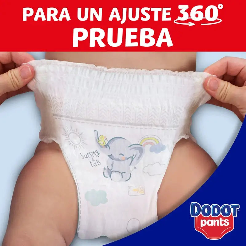 Dodot Baby Dry Taille 5 (11-16 Kg), 54 couches