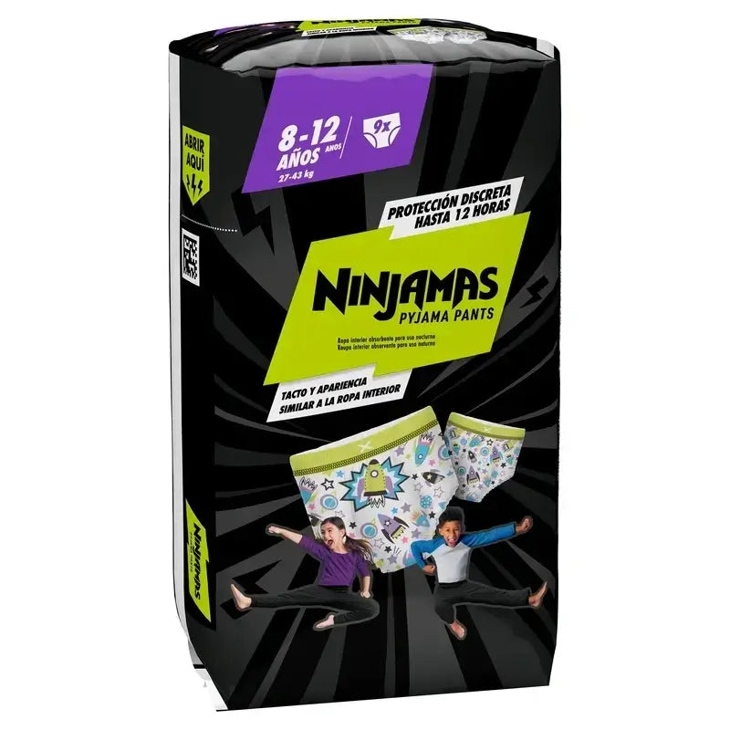 Dodot Ninjamas Taille 8 Rocket, 2X9 Couches