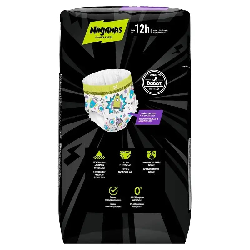 Dodot Ninjamas Taille 8 Rocket, 2X9 Couches