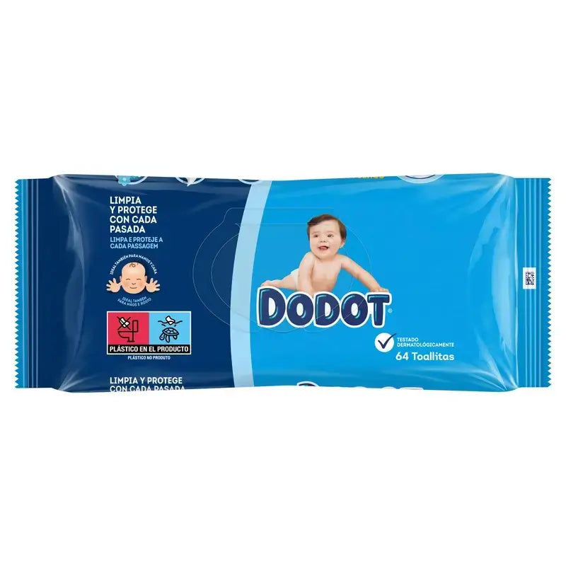 Dodot Baby Wipes, 2x64 pièces