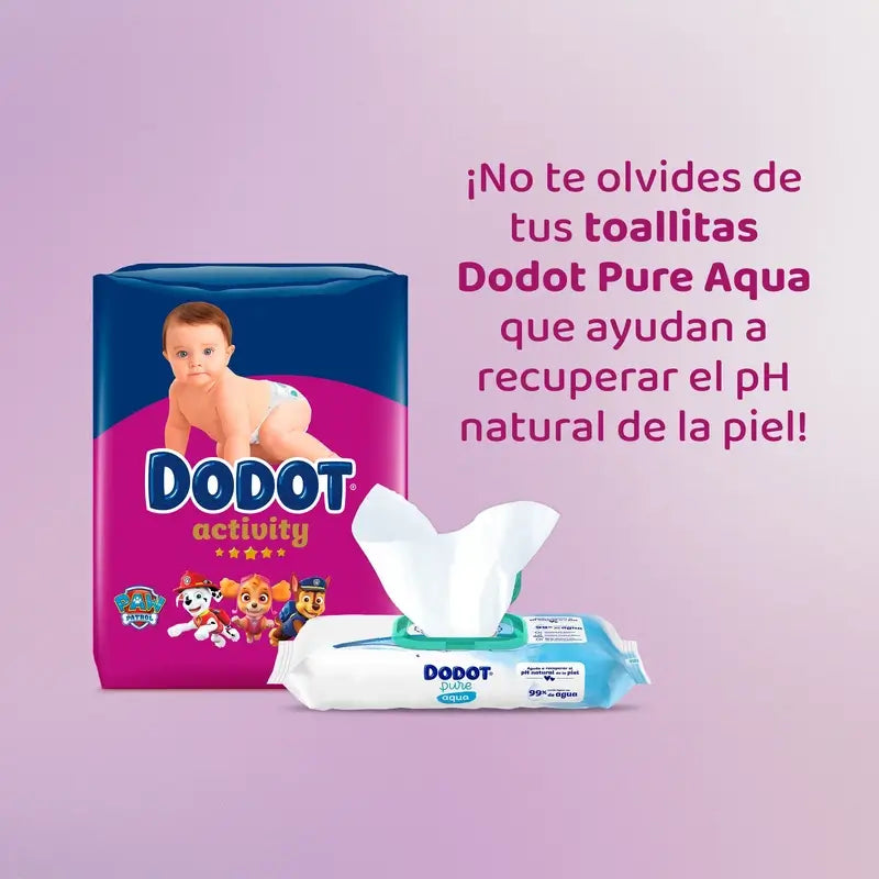 Dodot Activity Taille 6+, 14kg-19kg, 117 couches