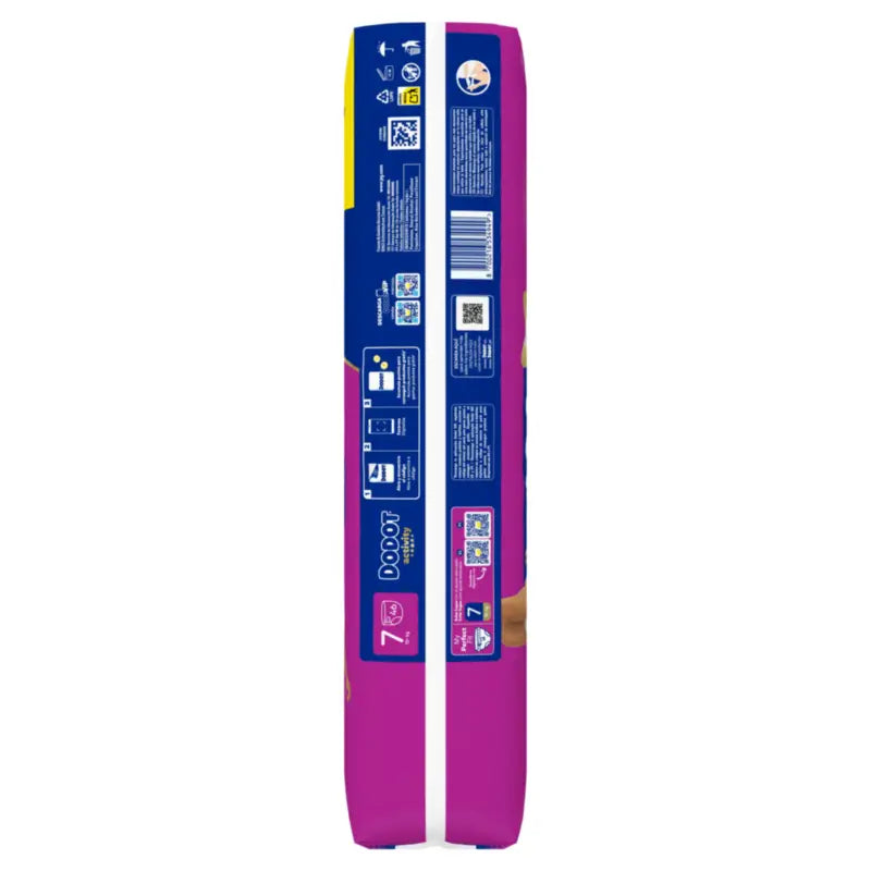 Dodot Activity Taille 7, 15kg+, 46 couches