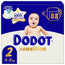 Dodot Sensitive Size 2, 4kg-8kg, 88 Nappies