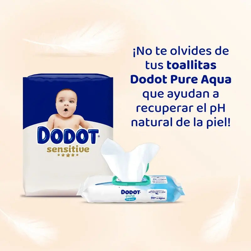 Dodot Sensitive Taille 6, >13kg, 37 couches