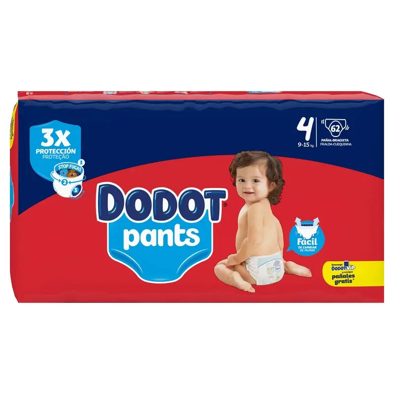 Dodot Pants Nappy Panty Size 4 , 62 units