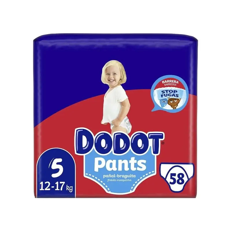 Culotte Dodot Taille 5, 58 Couches