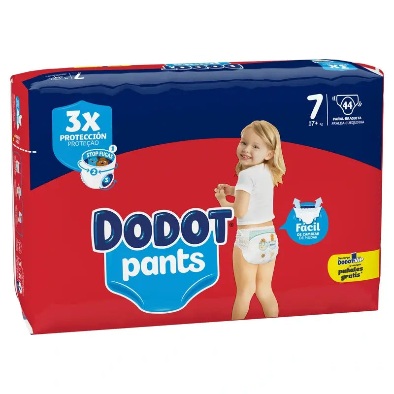 Culotte Dodot Taille 7, 38 Couches