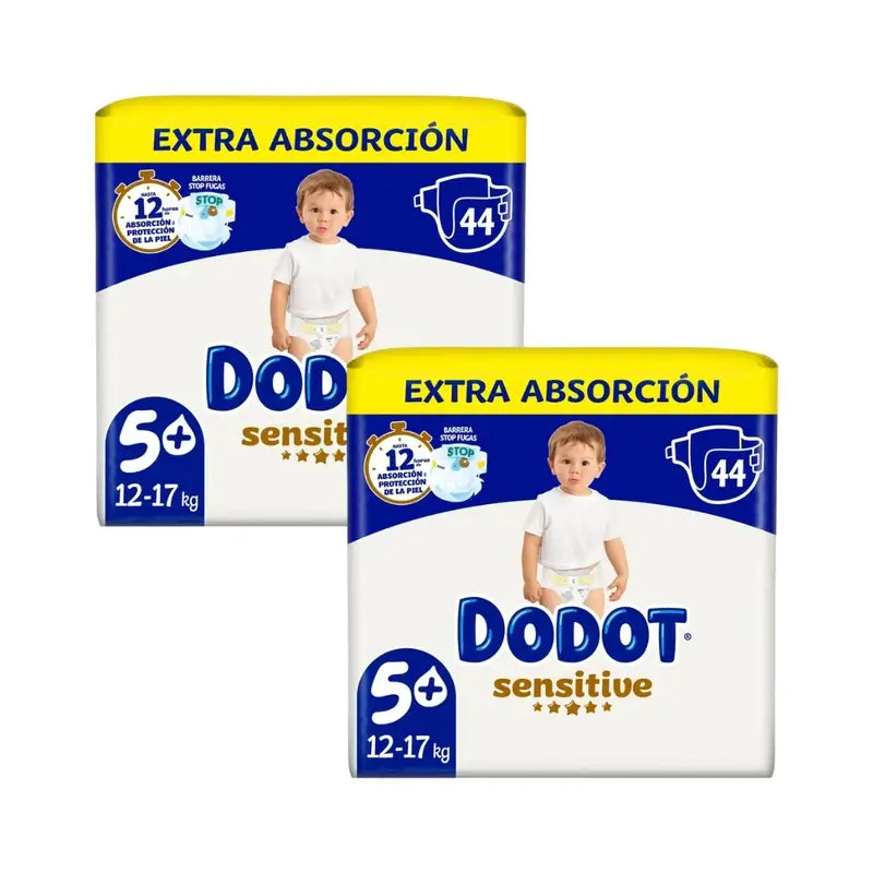 Couches Dodot Sensitive Taille 5, 88