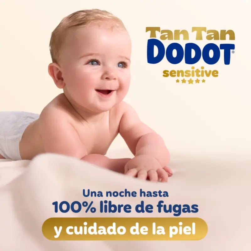 Dodot Sensitive Taille 5 (12-16 Kg), 42 couches