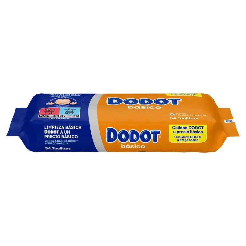 Dodot Dodot Wipes Basic, 54 unités