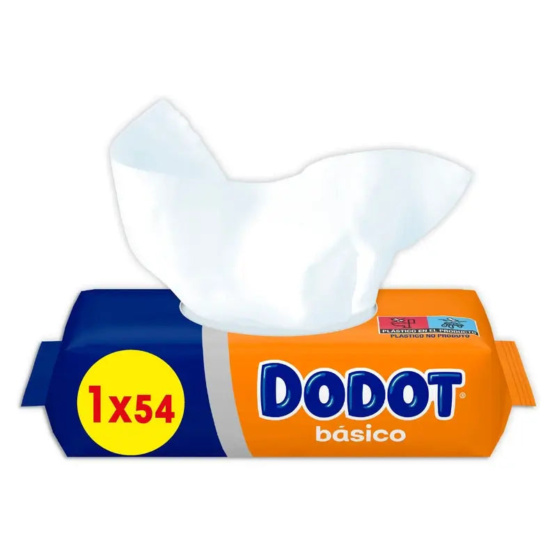 Dodot Dodot Wipes Basic, 54 unités
