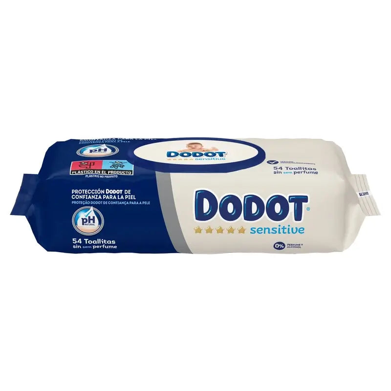 Dodot Lingettes sensibles, 1X54 (54 unités)