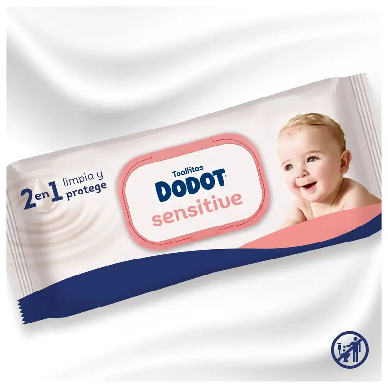 Dodot Sensitive Wipes, 12x56, 672 pcs.