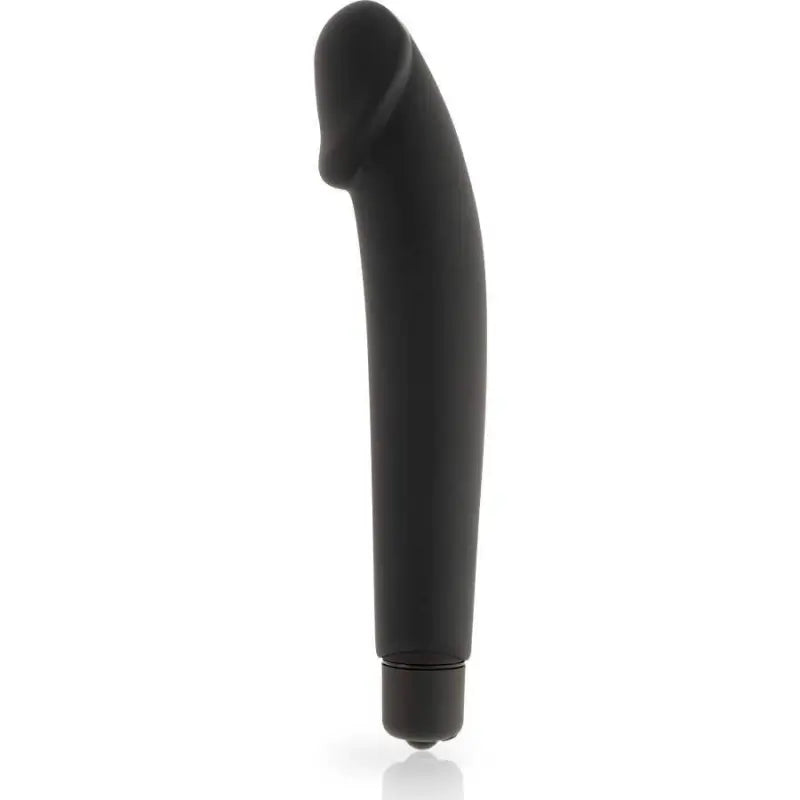 Dolce Vita Vibrator Realistic Silicone Vibrator Black Model 2
