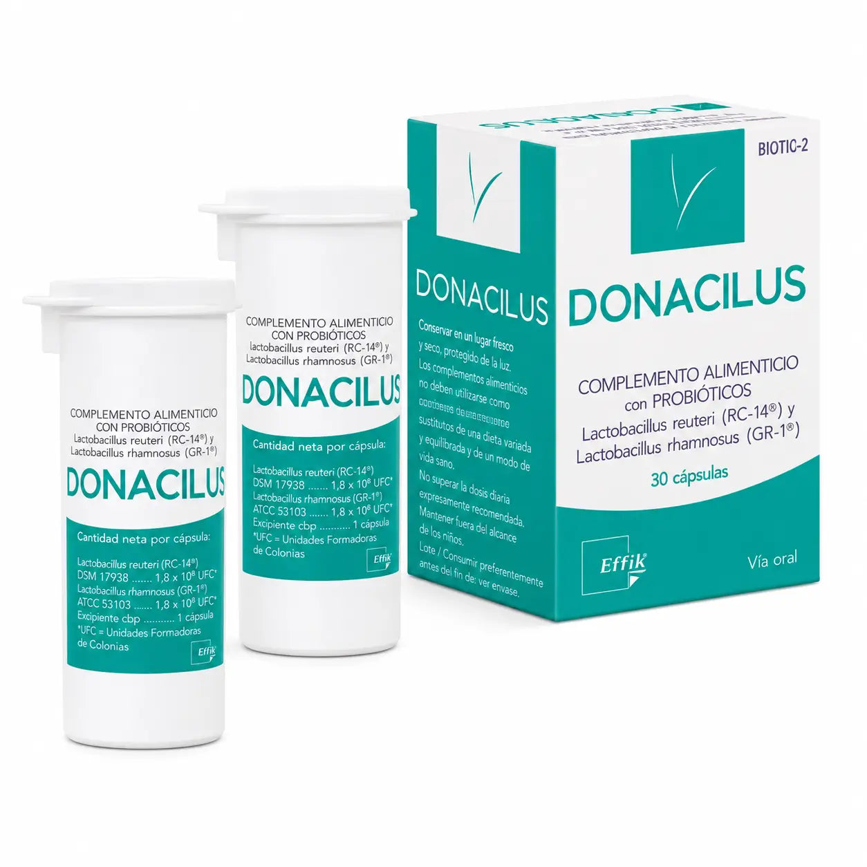 Donacilus Effik Donacilus , 2 x 30 gélules