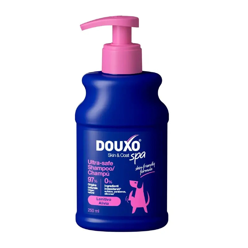 Douxo Skin & Coat Spa Shampooing apaisant pour chiens, 250 ml