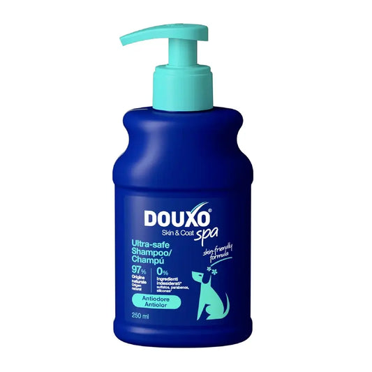 Douxo Skin & Coat Spa Shampooing anti-douleur pour chien, 250 ml
