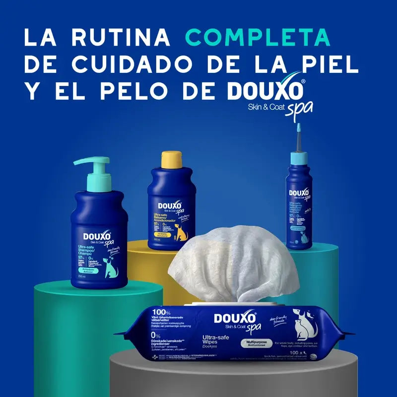 Douxo Skin & Coat Spa Shampooing anti-douleur pour chien, 250 ml