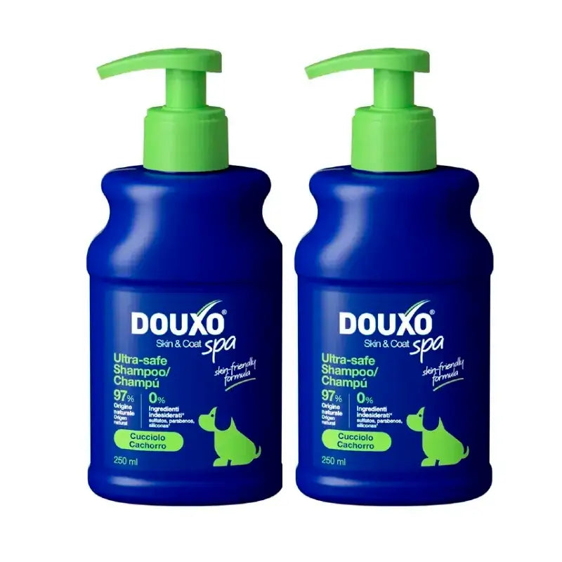 Douxo Skin & Coat Spa Shampooing pour chiots, paquet de 2 x 250 ml