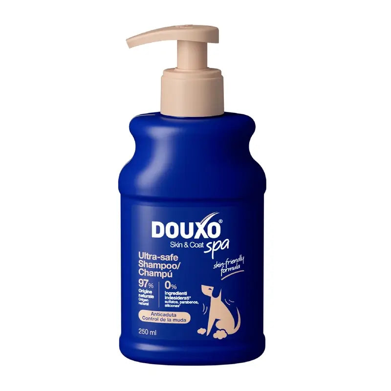 Douxo Skin & Coat Spa Shampooing anti-mue pour chiens, 250 ml
