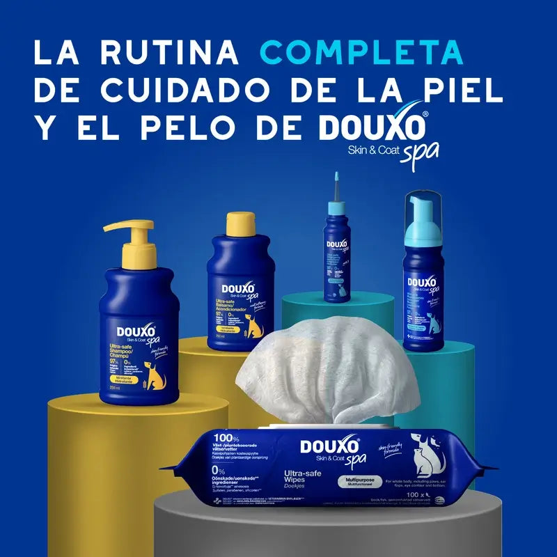 Douxo Skin & Coat Spa Mousse nettoyante express ultra douce, 150 ml