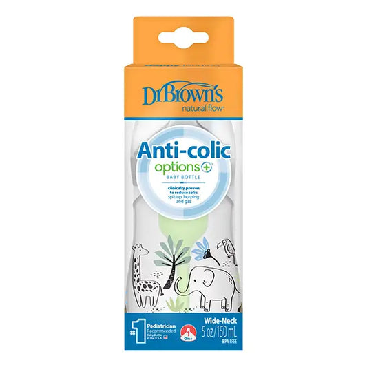 Dr.Brown'S Duplo Wide Mouth Bottle 150Ml Jungle