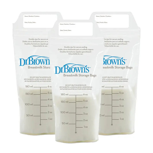 Dr.Brown's Breast Milk Storage Bottles, 3 Pcs.