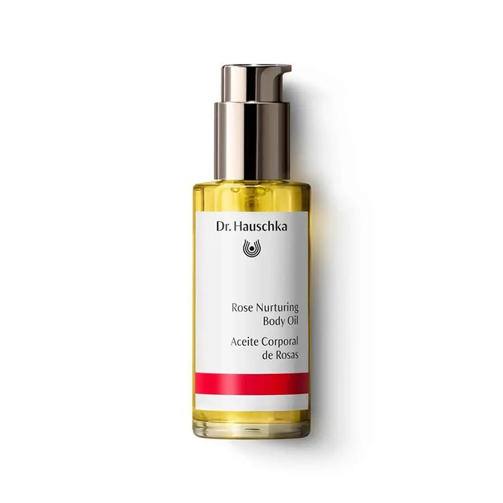 Hauschka Huile pour le corps au pétale de rose 75Ml.