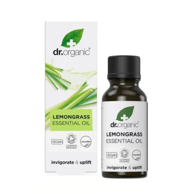 Dr.Organic Huile essentielle de citronnelle bio et 100 % pure, 10 ml