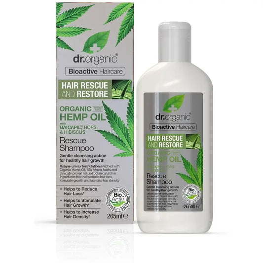 Organic Shampooing Anti-Chute Rescue Chanvre 265Ml