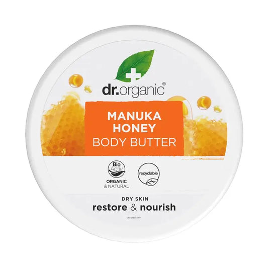 Crème pour le corps au miel de Manuka Dr. Organic 200ml.