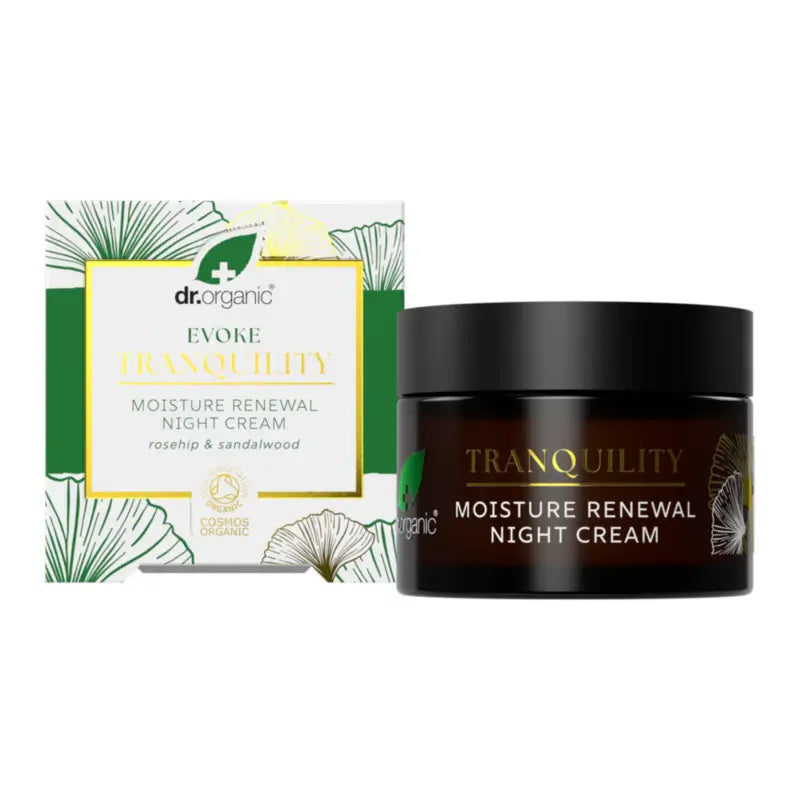 Dr.Organic Crème de nuit Evoke Tranquility, 50 ml