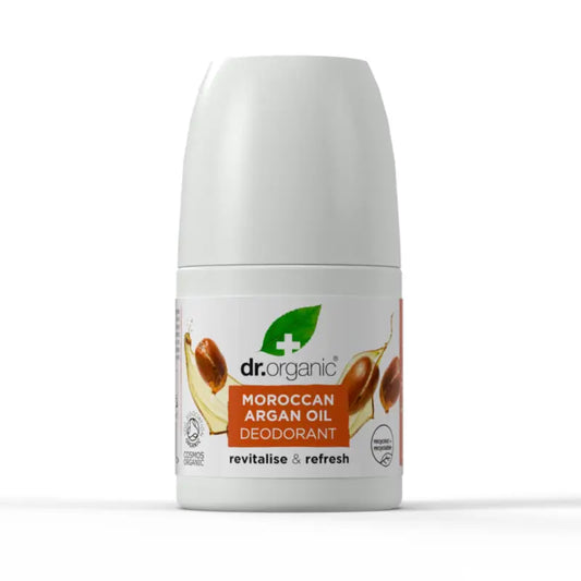 Déodorant à l'huile d'argan marocaine Dr. Organic 50Ml.