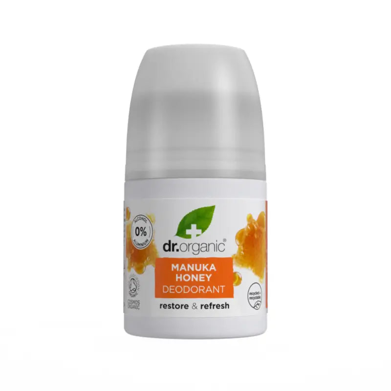 Dr.Organic Déodorant au miel de Manuka, 50 ml