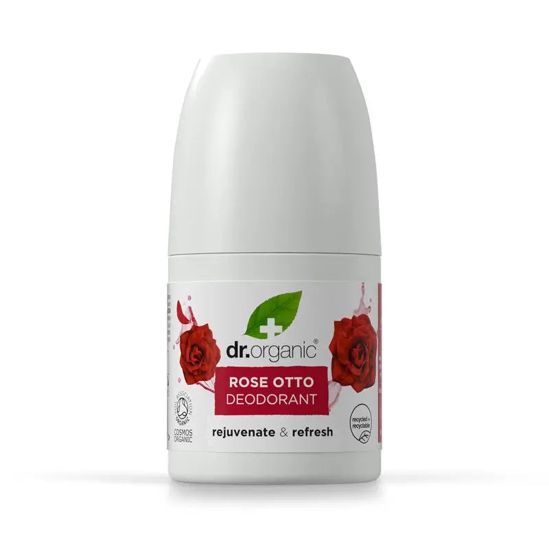 Déodorant Dr. Organic Rosa Damascena Mature Skin, 50 ml
