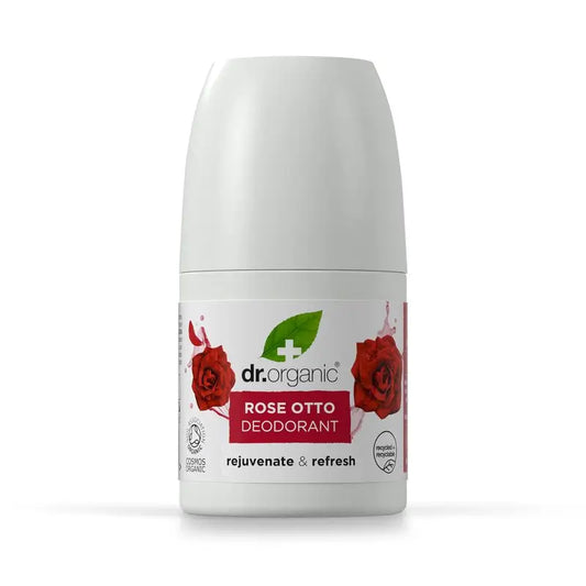 Déodorant Dr. Organic Rosa Damascena Mature Skin, 50 ml