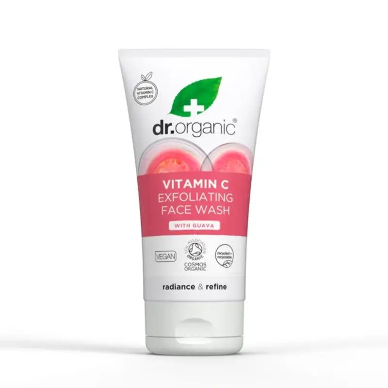 Exfoliant visage à la goyave Dr. Organic 150Ml.