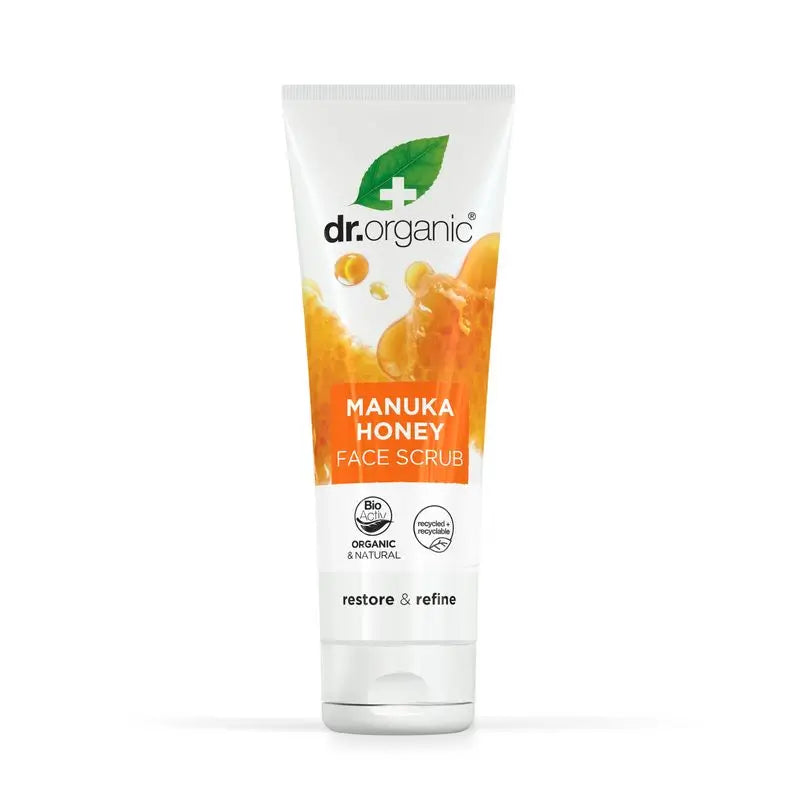 Exfoliant au miel de Manuka pour les peaux sèches et sensibles, 125 ml