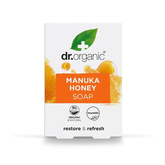 Savon en barre au miel de Manuka Dr. Organic 100Gr.