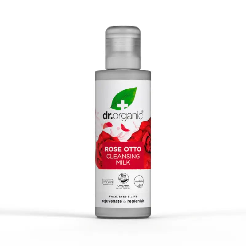 Organic Lait démaquillant à la rose de Damas 150ml.