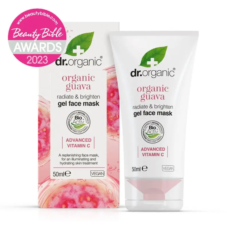 Masque facial à la goyave Dr. Organic 50ml.